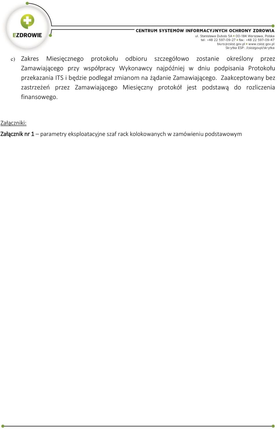 Zamawiającego.