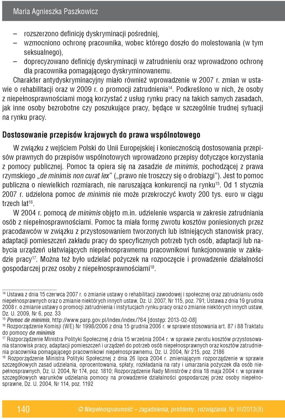 o promocji zatrudnienia 14.
