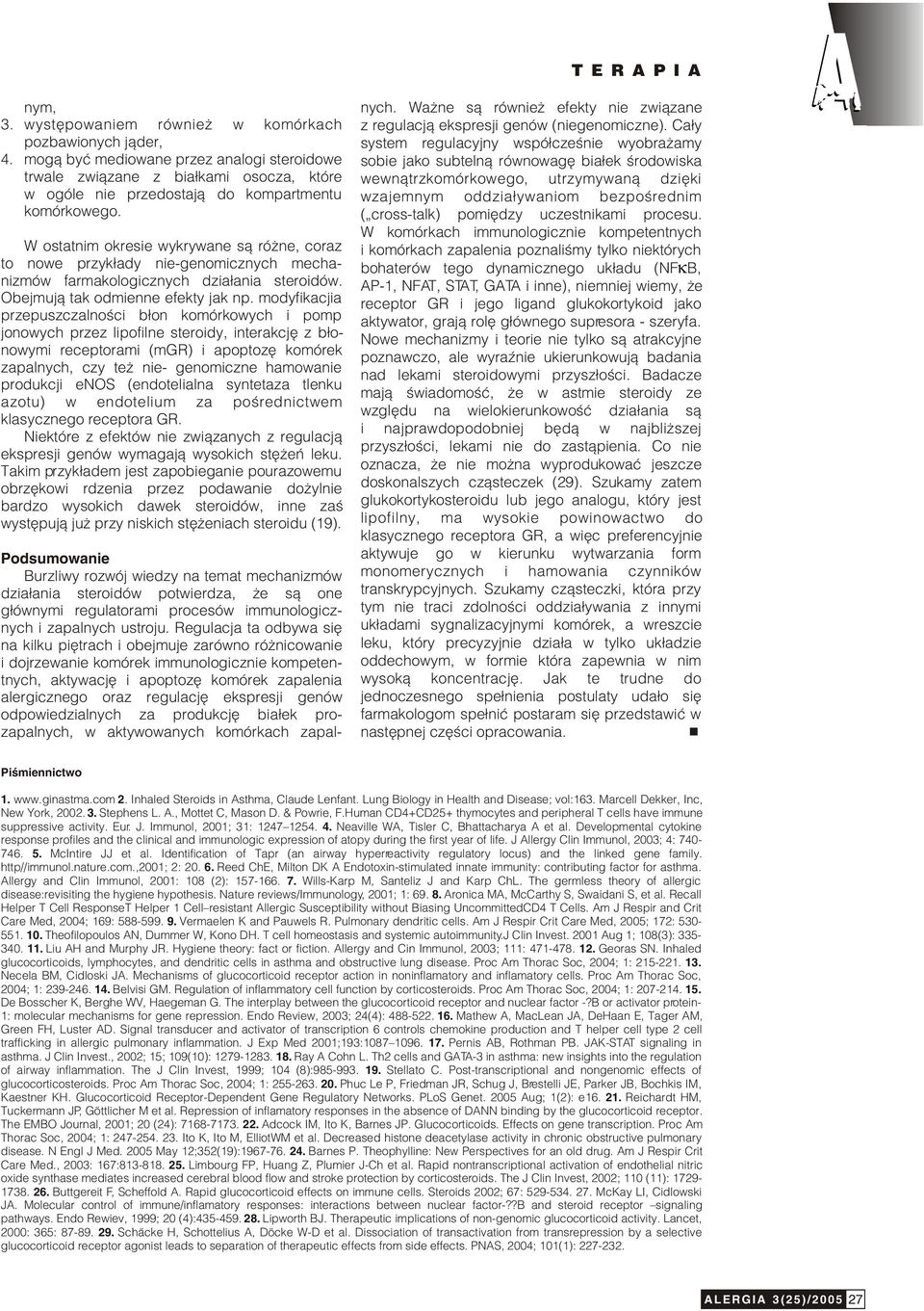 kompartmentu wzajemnym oddzia³ywaniom bezpoœrednim komórkowego. ( cross-talk) pomiêdzy uczestnikami procesu.