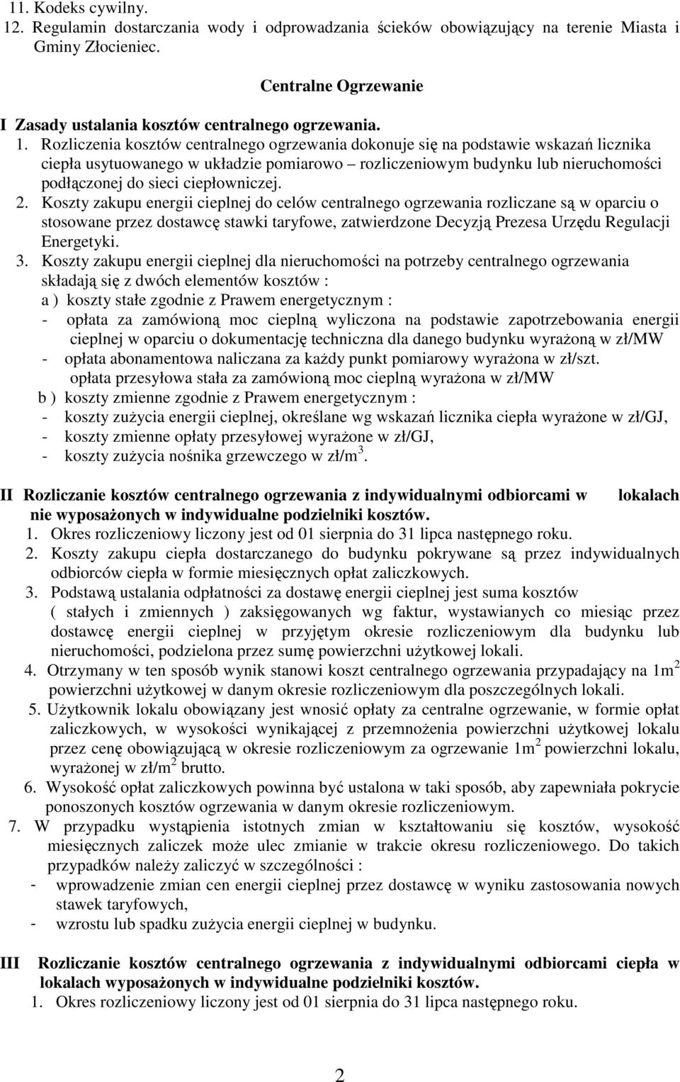 ciepłowniczej. 2.