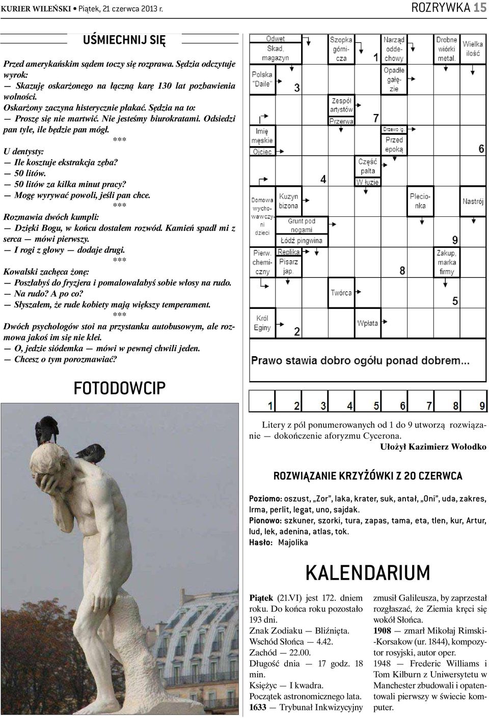 Wędziagolanie Uczcili 102 Rocznicę Urodzin Miłosza Pdf