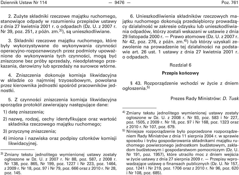 ), są unieszkodliwiane. 3.