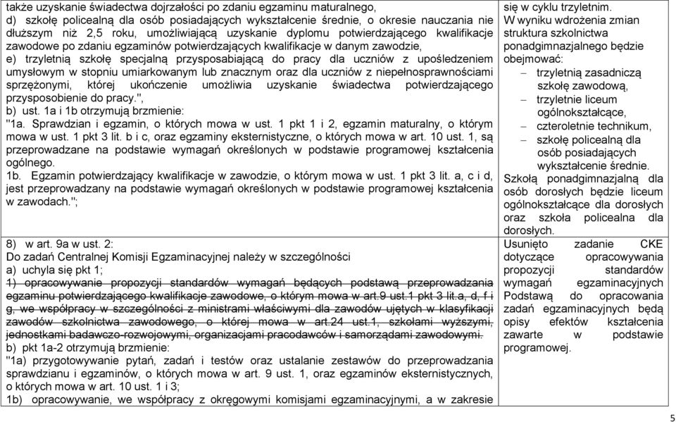 upośledzeniem umysłowym w stopniu umiarkowanym lub znacznym oraz dla uczniów z niepełnosprawnościami sprzężonymi, której ukończenie umożliwia uzyskanie świadectwa potwierdzającego przysposobienie do