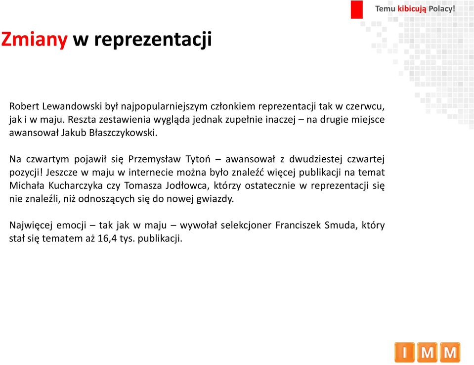 Na czwartym pojawił się Przemysław Tytoń awansował z dwudziestej czwartej pozycji!
