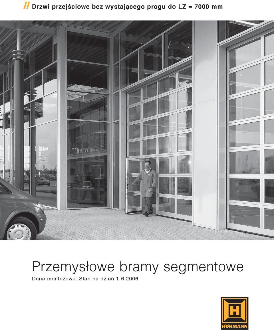 Przemysłowe bramy segmentowe