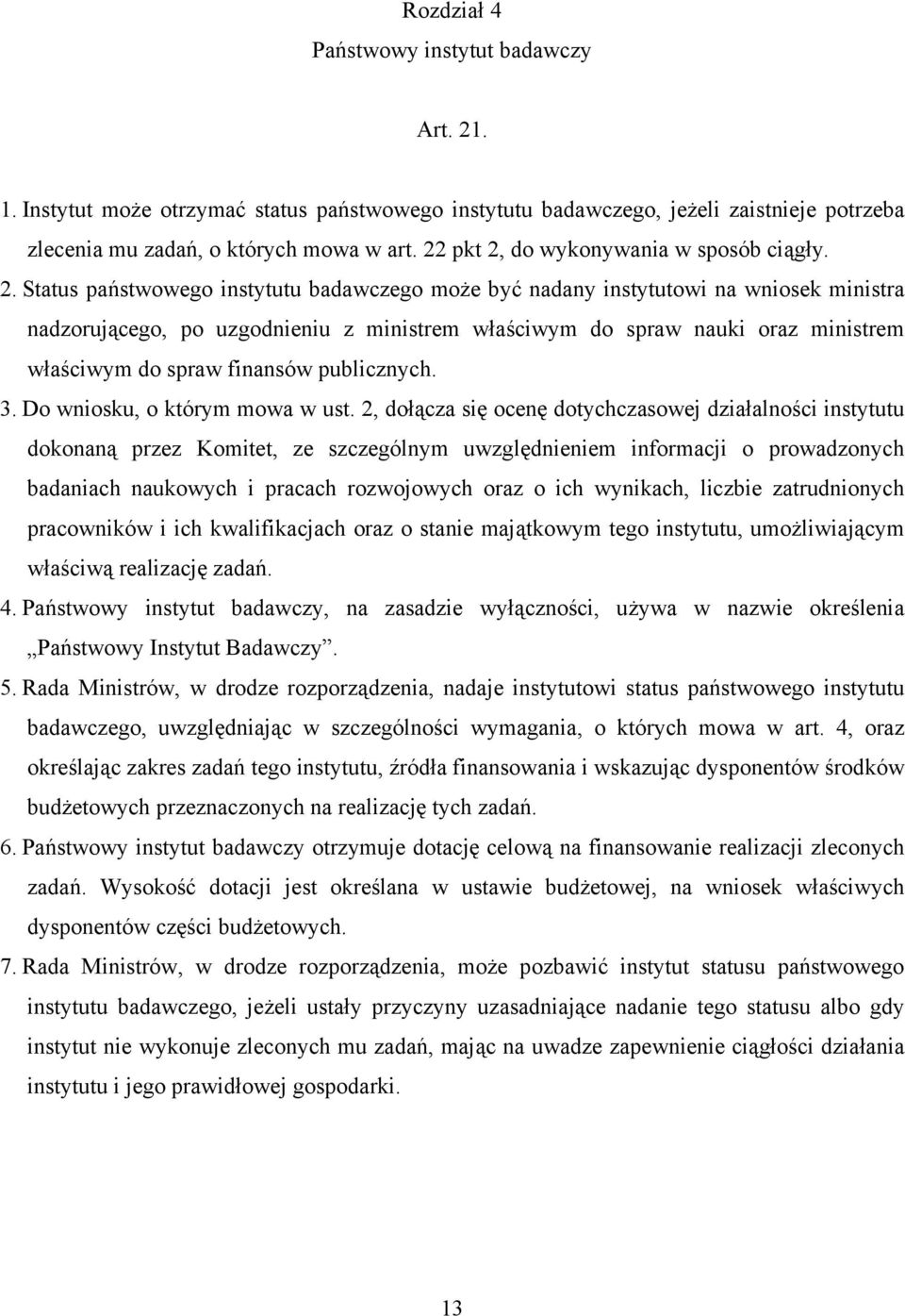 do wykonywania w sposób ciągły. 2.