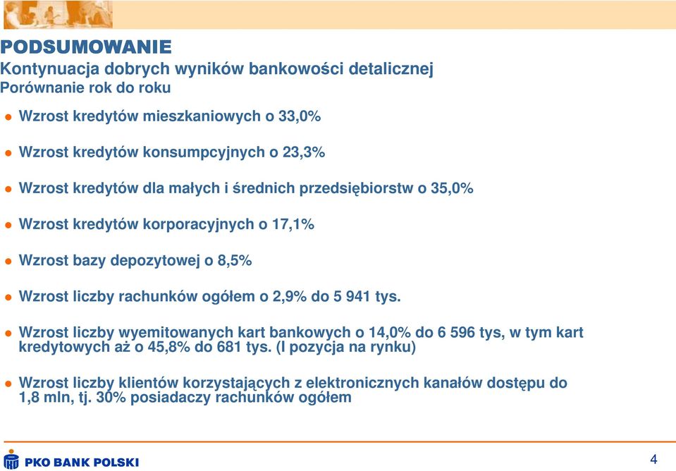 8,5% Wzrost liczby rachunków ogółem o 2,9% do 5 941 tys.