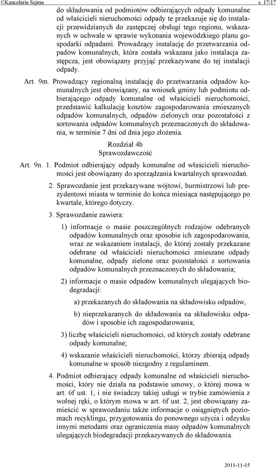 uchwale w sprawie wykonania wojewódzkiego planu gospodarki odpadami.