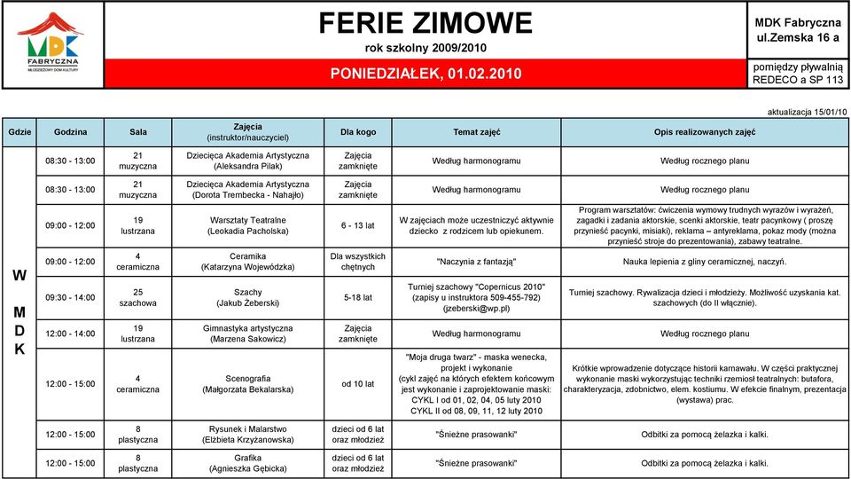 lub opiekunem.