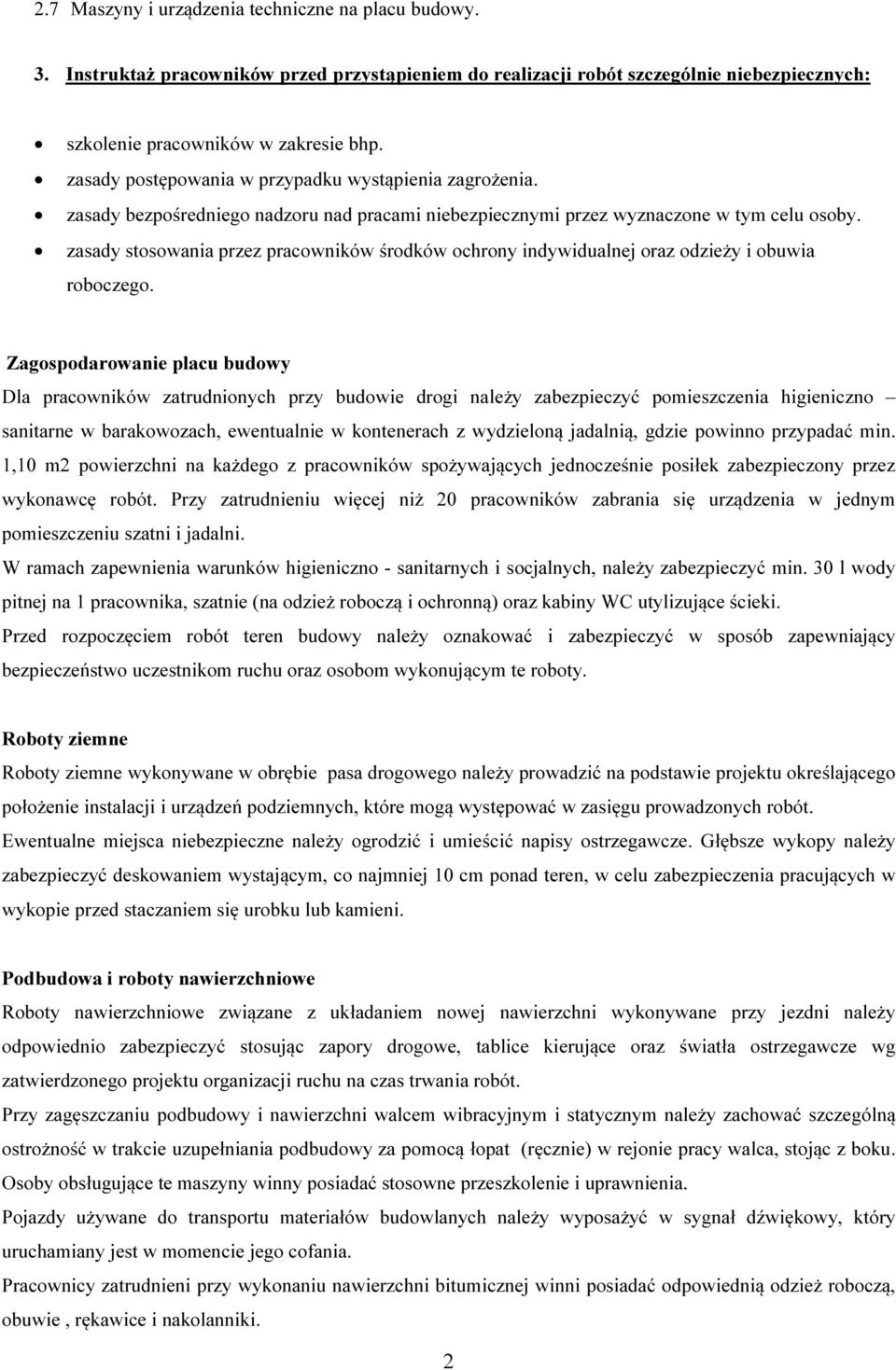 zasady stosowania przez pracowników środków ochrony indywidualnej oraz odzieży i obuwia roboczego.