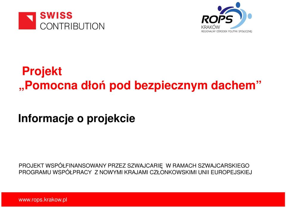 PRZEZ SZWAJCARIĘ W RAMACH SZWAJCARSKIEGO PROGRAMU