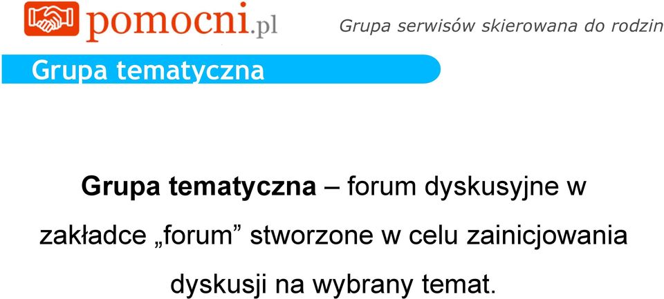 zakładce forum stworzone w celu