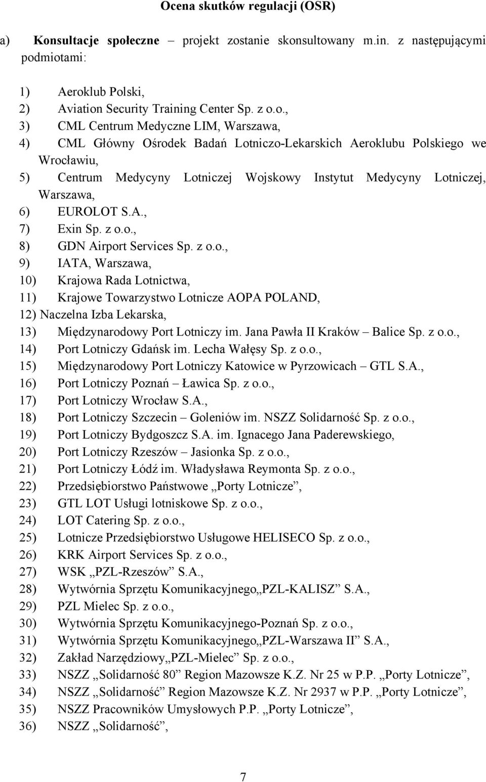 eczne proj