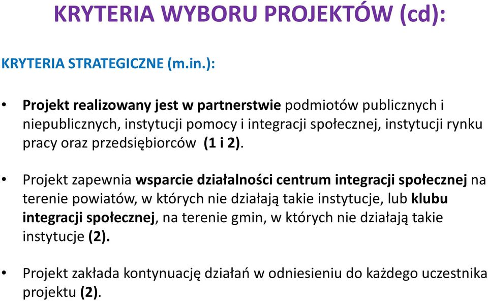 rynku pracy oraz przedsiębiorców (1 i 2).