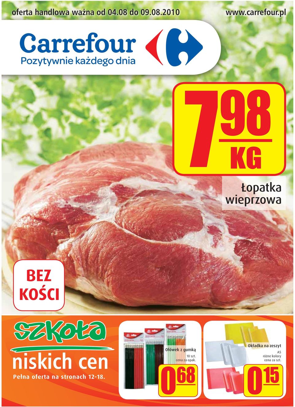 pl 7 98 KG Łopatka wieprzowa niskich cen Pełna