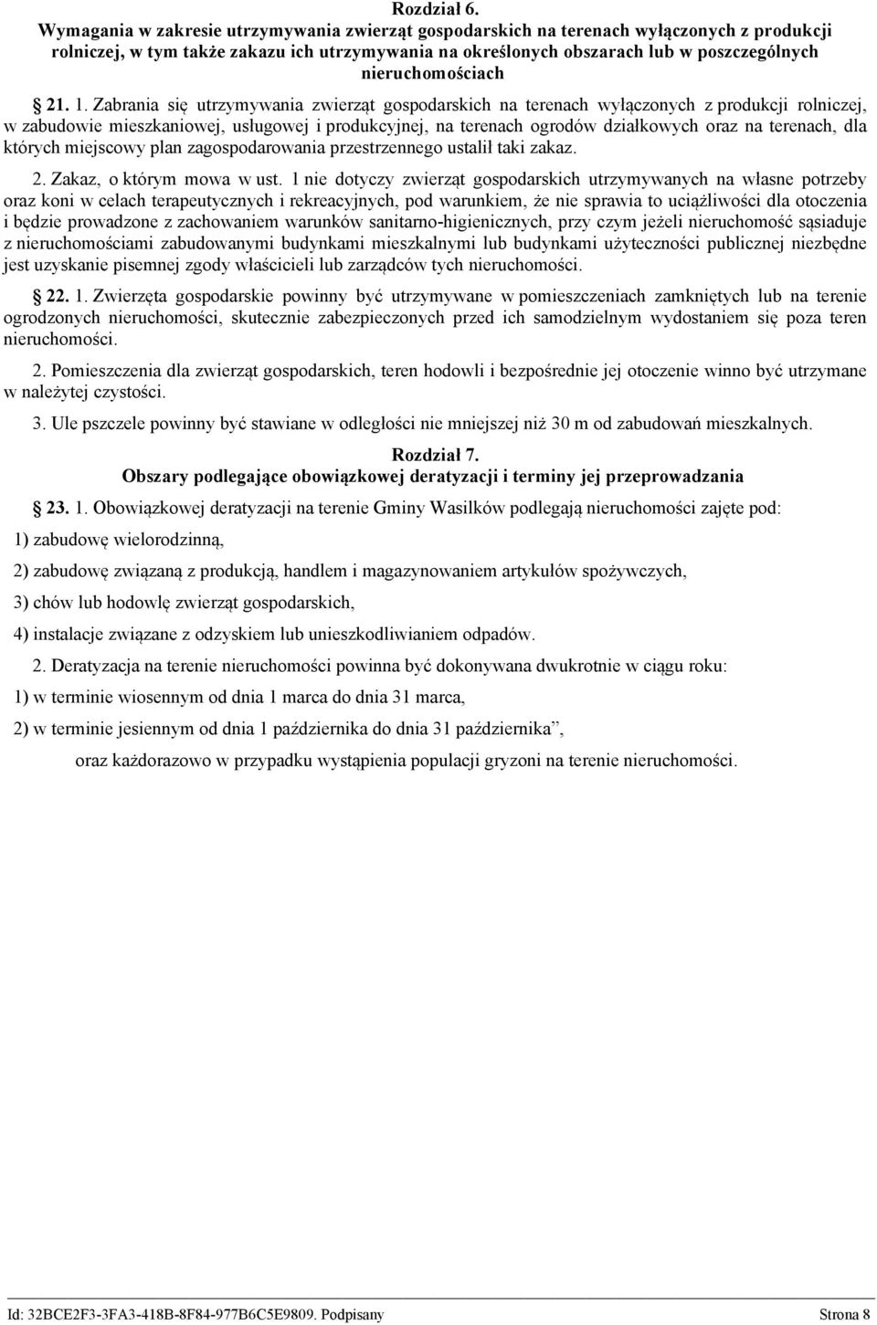 nieruchomościach 21. 1.