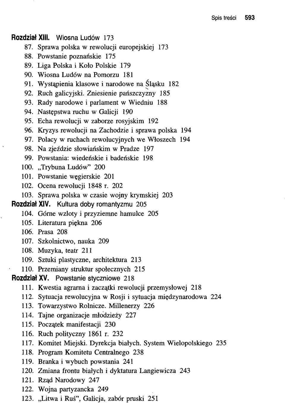 Echa rewolucji w zaborze rosyjskim 192 96. Kryzys rewolucji na Zachodzie i sprawa polska 194 97. Polacy w ruchach rewolucyjnych we Włoszech 194 98. Na zjeździe słowiańskim w Pradze 197 99.