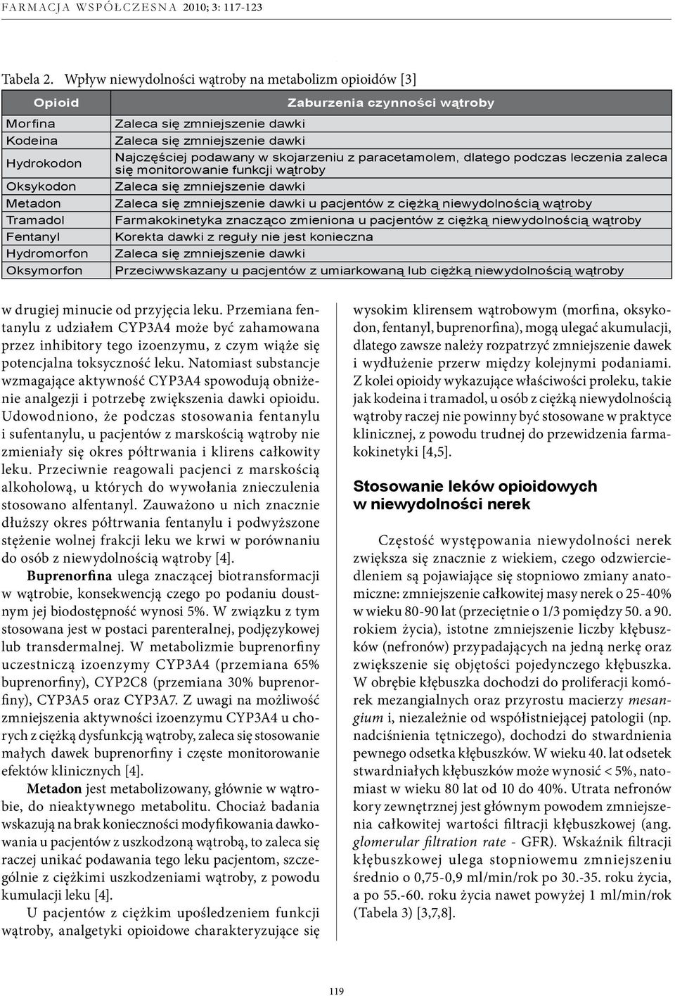 skojarzeniu z paracetamolem, dlatego podczas leczenia zaleca się monitorowanie funkcji wątroby u pacjentów z ciężką niewydolnością wątroby Farmakokinetyka znacząco zmieniona u pacjentów z ciężką