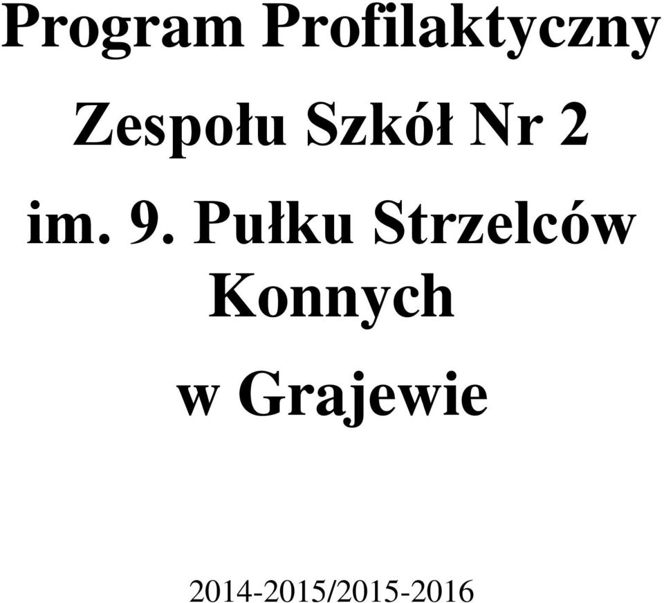 Pułku Strzelców Konnych w