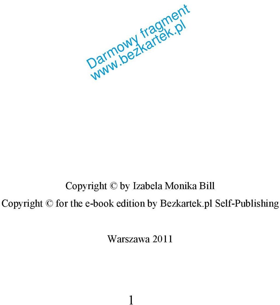 e-book edition by Bezkartek.