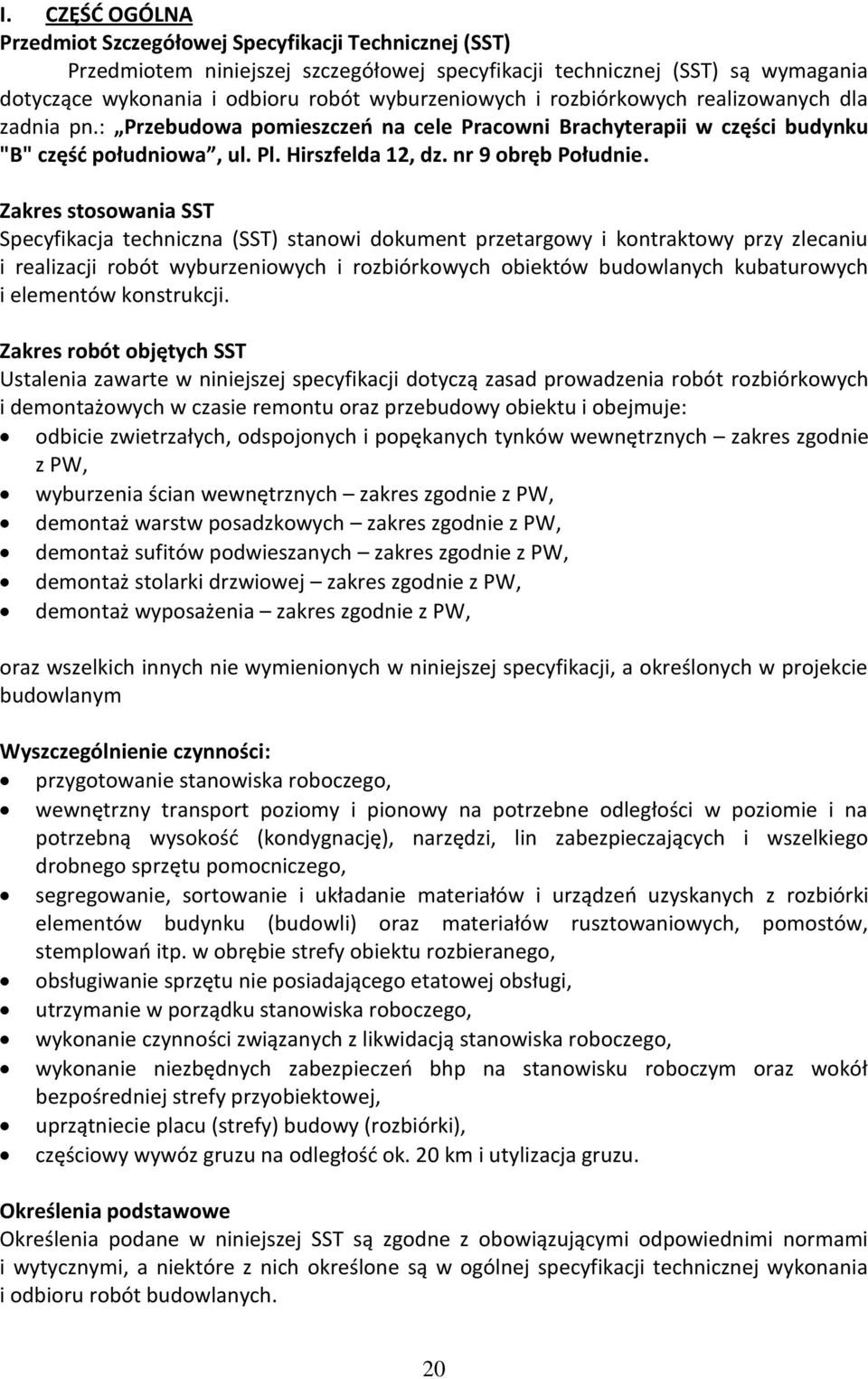 nr 9 obręb Południe.