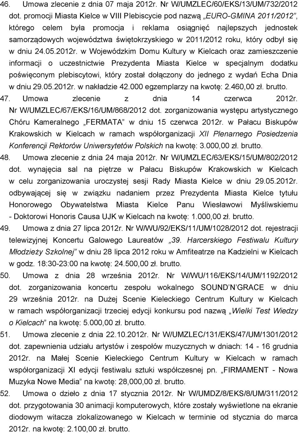 roku, który odbył się w dniu 24.05.2012r.