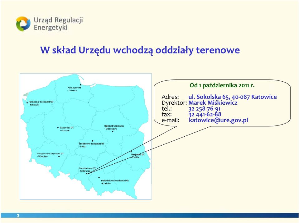 Sokolska 65, 40 087 Katowice Dyrektor: Marek