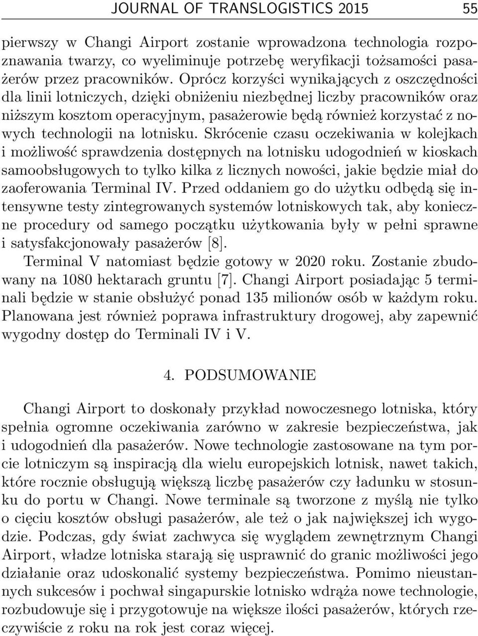 technologii na lotnisku.