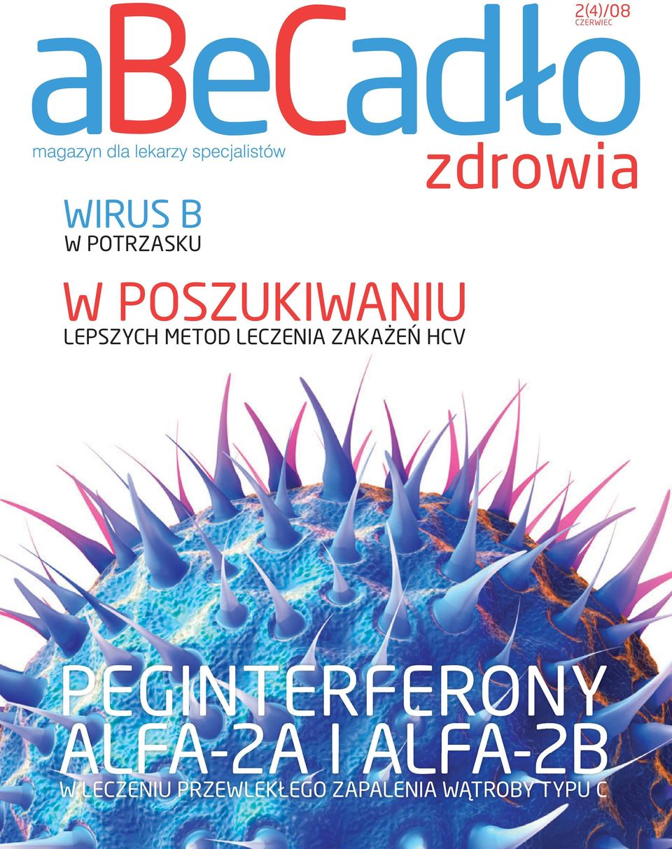 ZAKAŻEŃ HCV PEGINTERFERONY ALFA-2A I