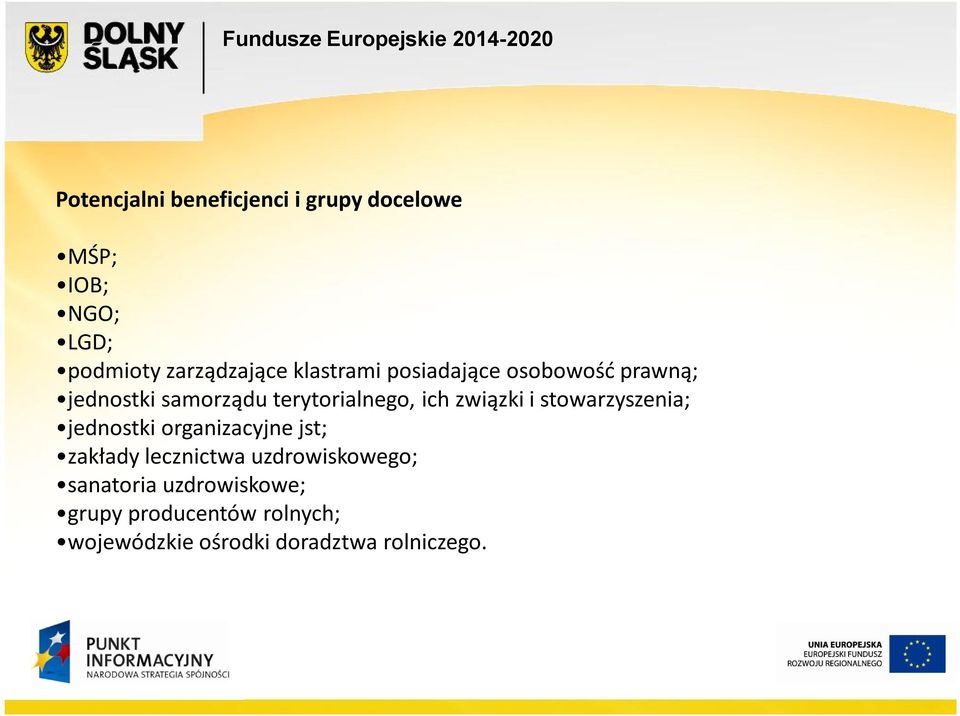 związki i stowarzyszenia; jednostki organizacyjne jst; zakłady lecznictwa