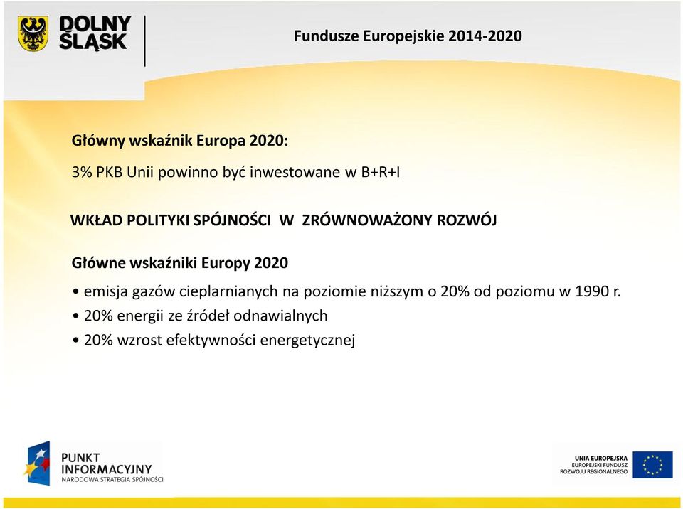 2020 emisja gazów cieplarnianych na poziomie niższym o 20% od poziomu w