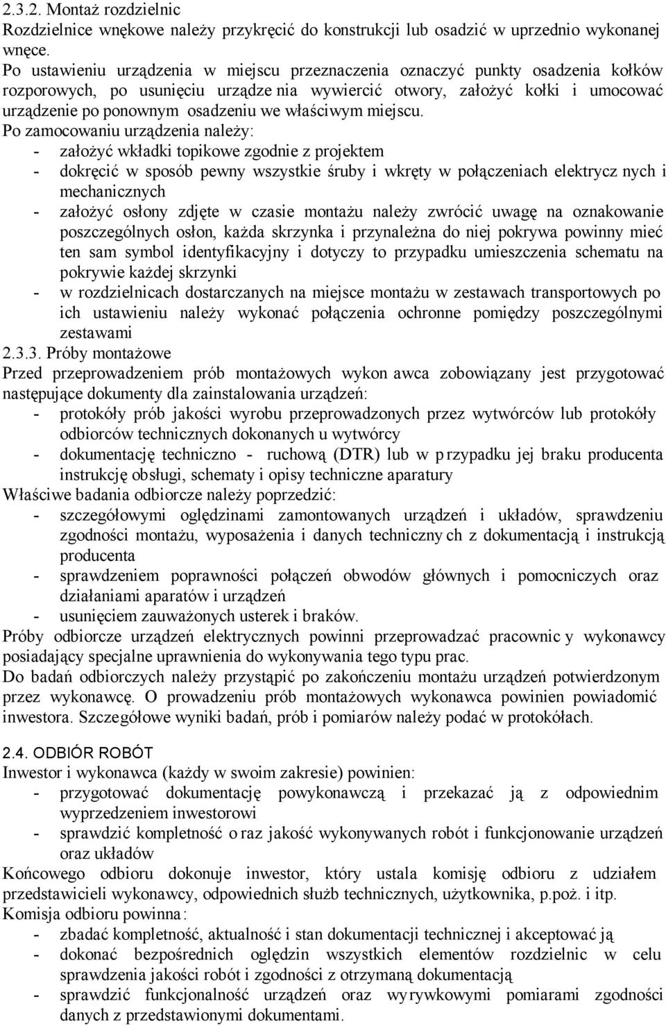 właściwym miejscu.