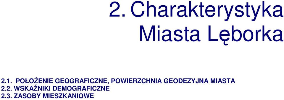 POWIERZCHNIA GEODEZYJNA MIASTA 2.