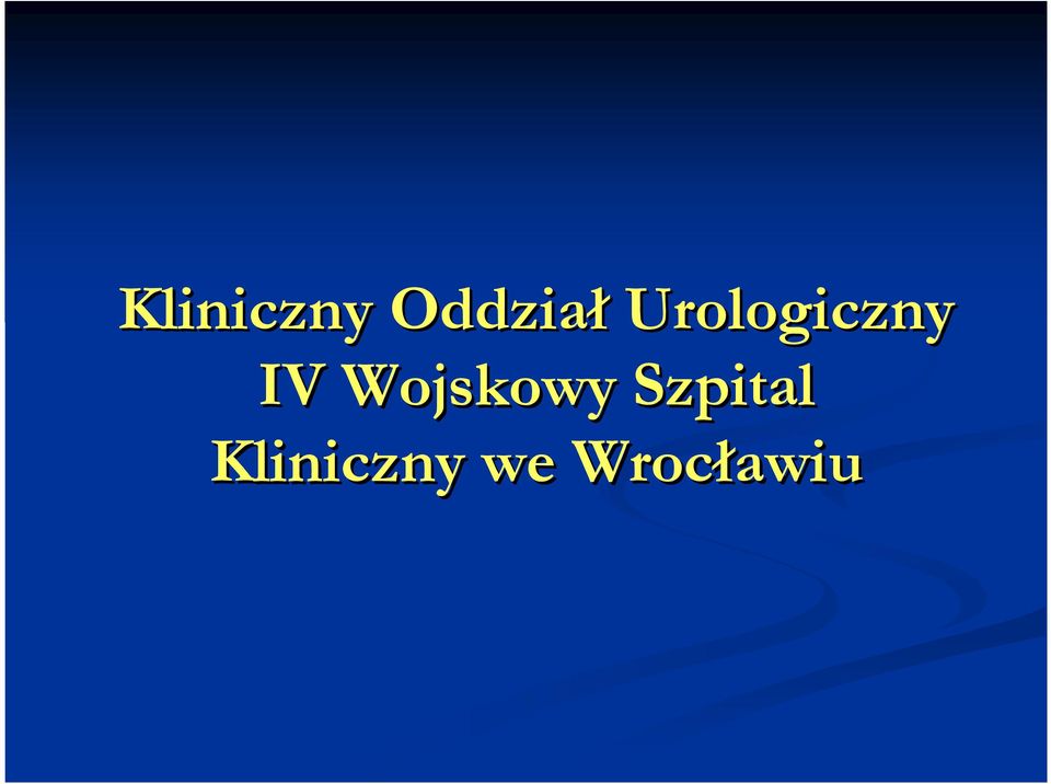 Wojskowy Szpital