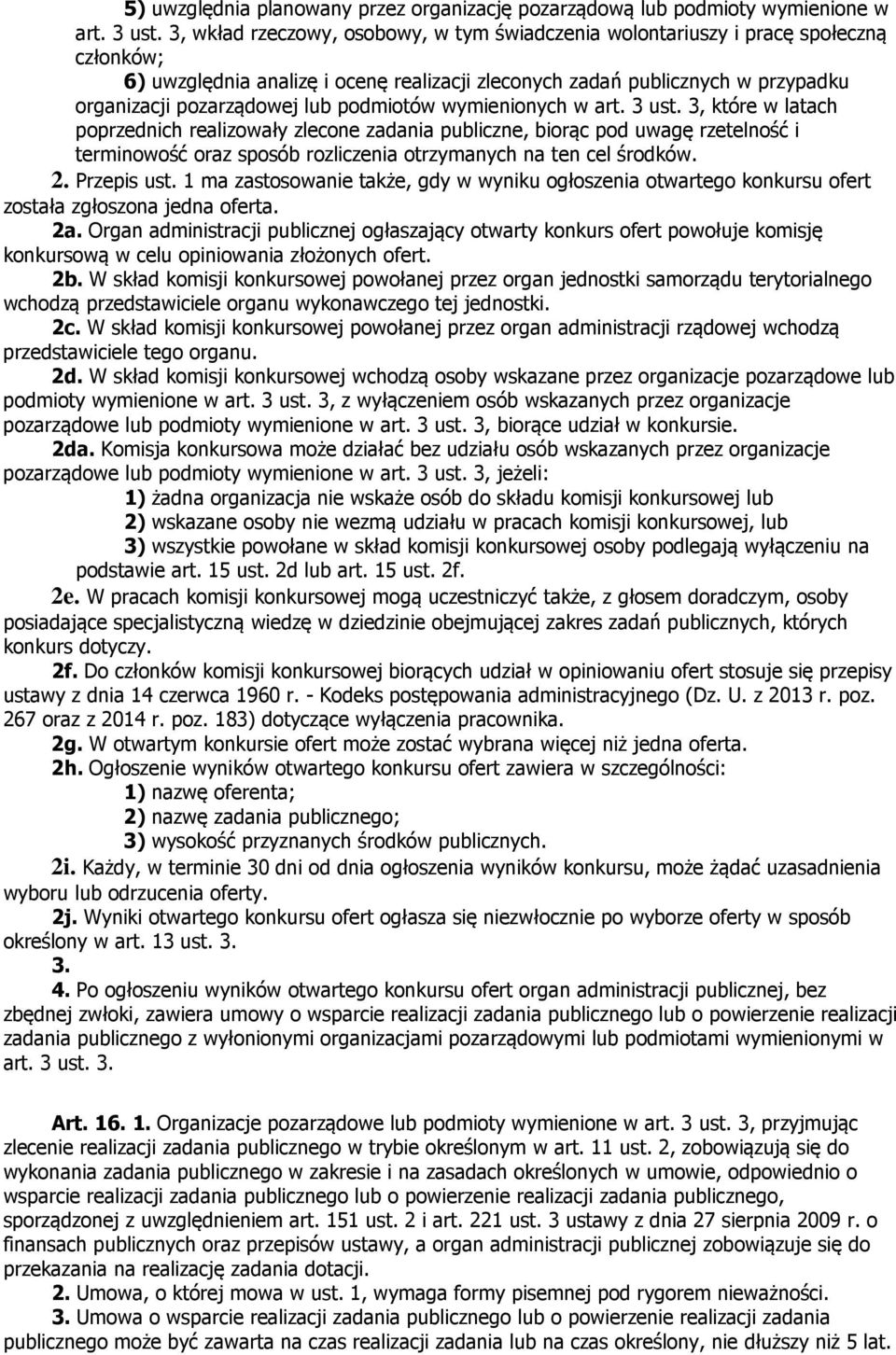podmiotów wymienionych w art. 3 ust.
