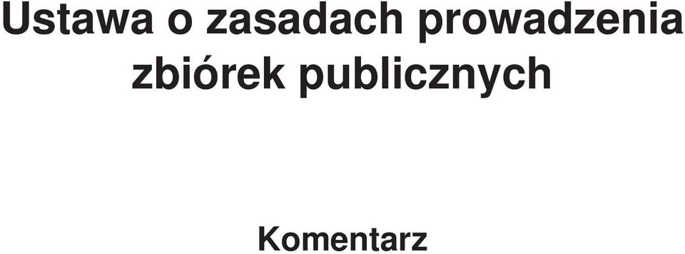 prowadzenia