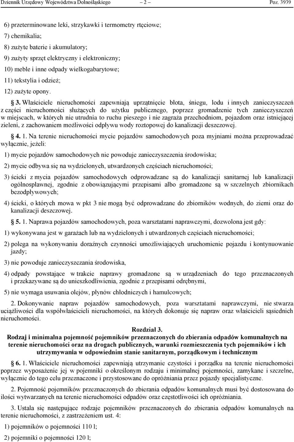 11) tekstylia i odzież; 12) zużyte opony. 3.