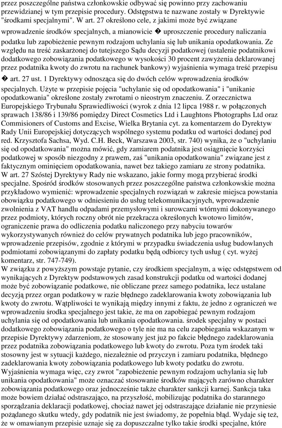opodatkowania.