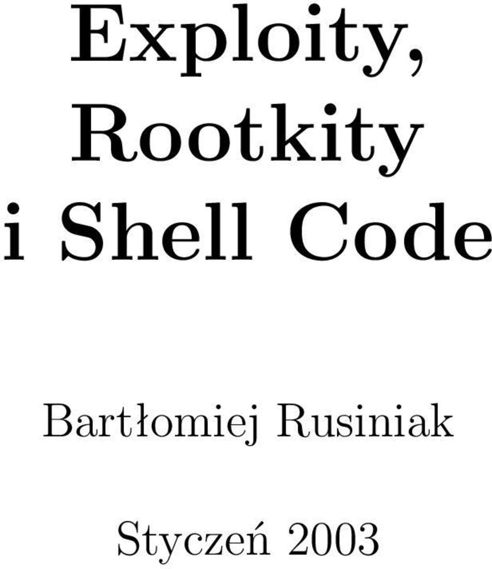 Shell Code