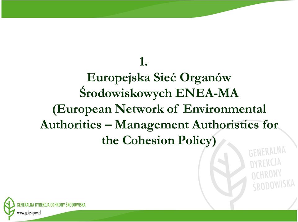 Network of Environmental Authorities