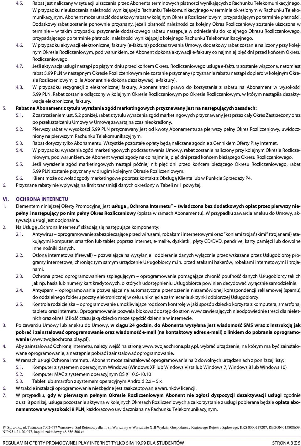 Rozliczeniowym, przypadającym po terminie płatności.