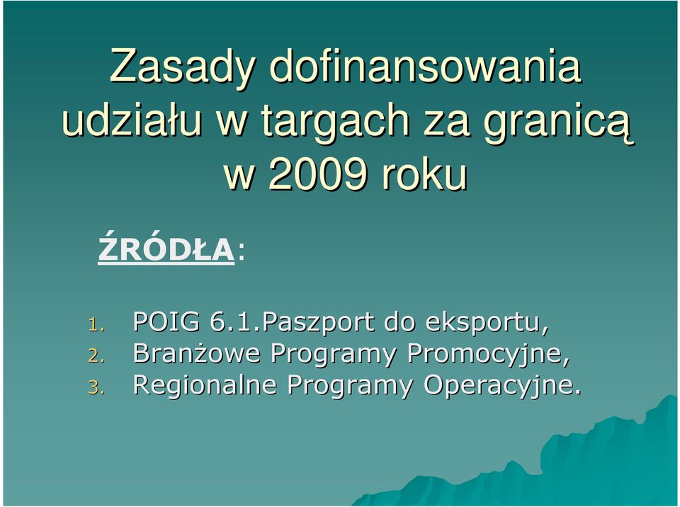 POIG 6.1.Paszport do eksportu, 2.