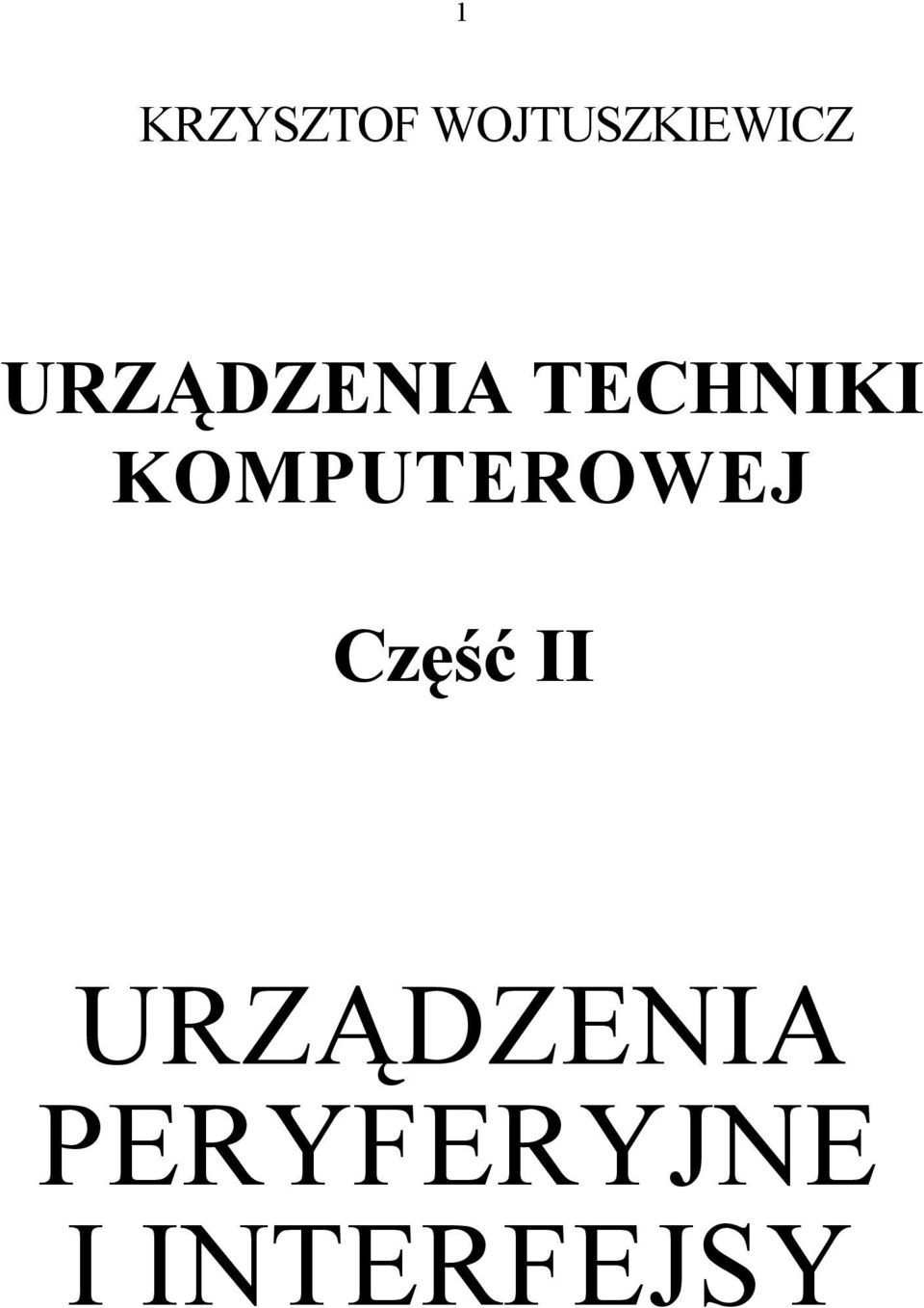 TECHNIKI KOMPUTEROWEJ