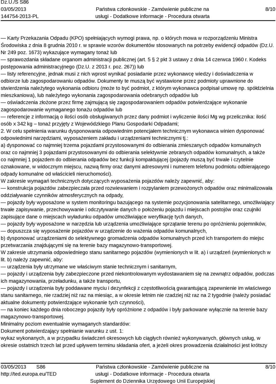 5 2 pkt 3 ustawy z dnia 14 czerwca 1960 r. Kodeks postępowania administracyjnego (Dz.U. z 2013 r. poz.