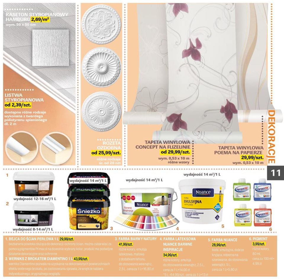 WERNIKS Z BROKATEM DIAMENTINO 1 L 43,99/szt.