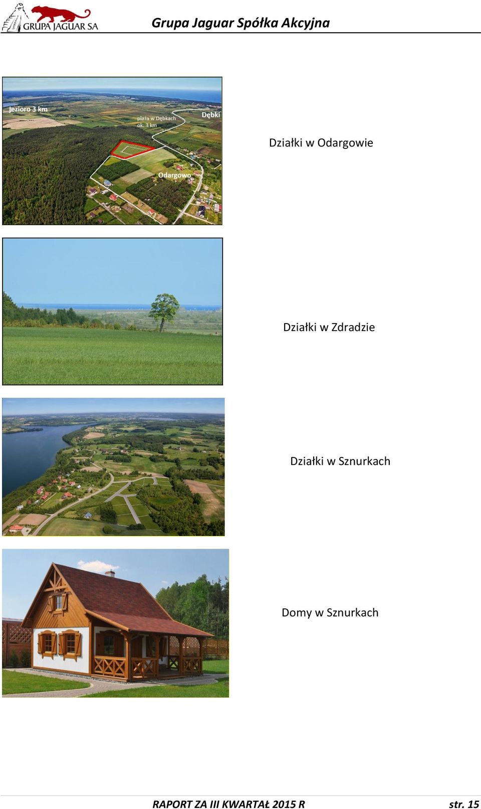 Sznurkach Domy w Sznurkach