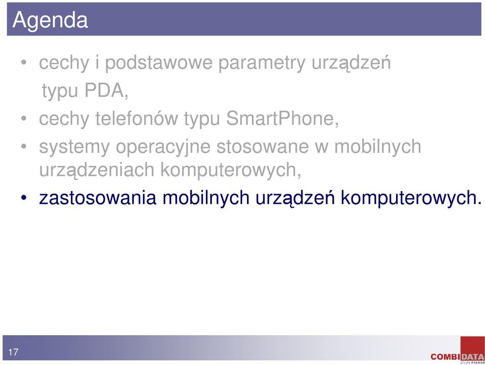 operacyjne stosowane w mobilnych urzdzeniach