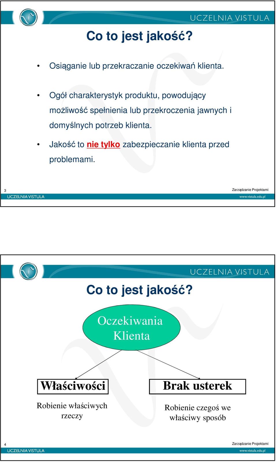 domyślnych potrzeb klienta. Jakość to nie tylko zabezpieczanie klienta przed problemami.