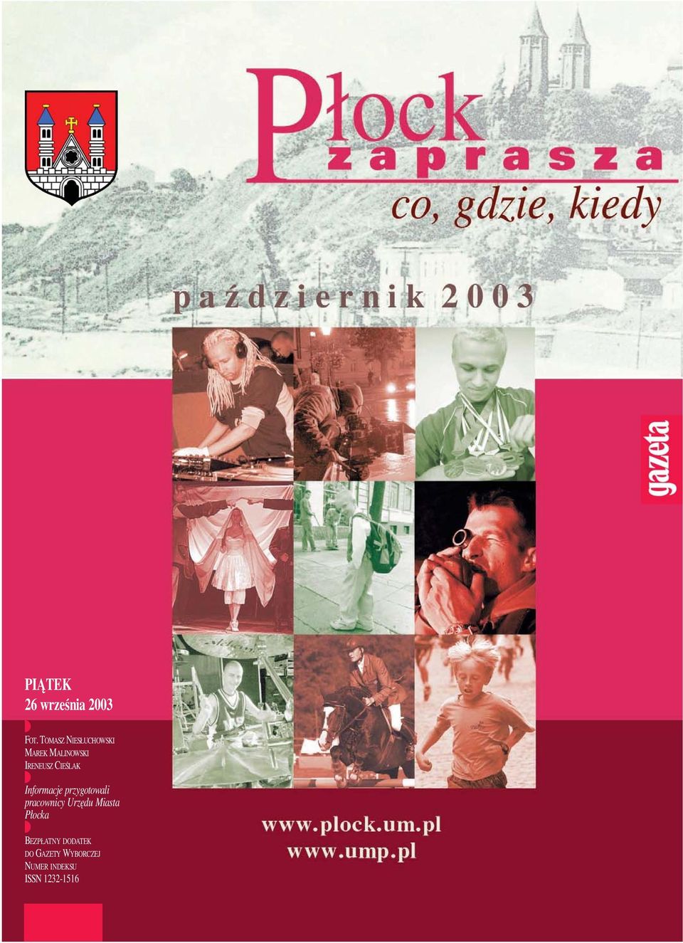 CIEŚLAK Ú Informacje przygotowali pracownicy Urzędu