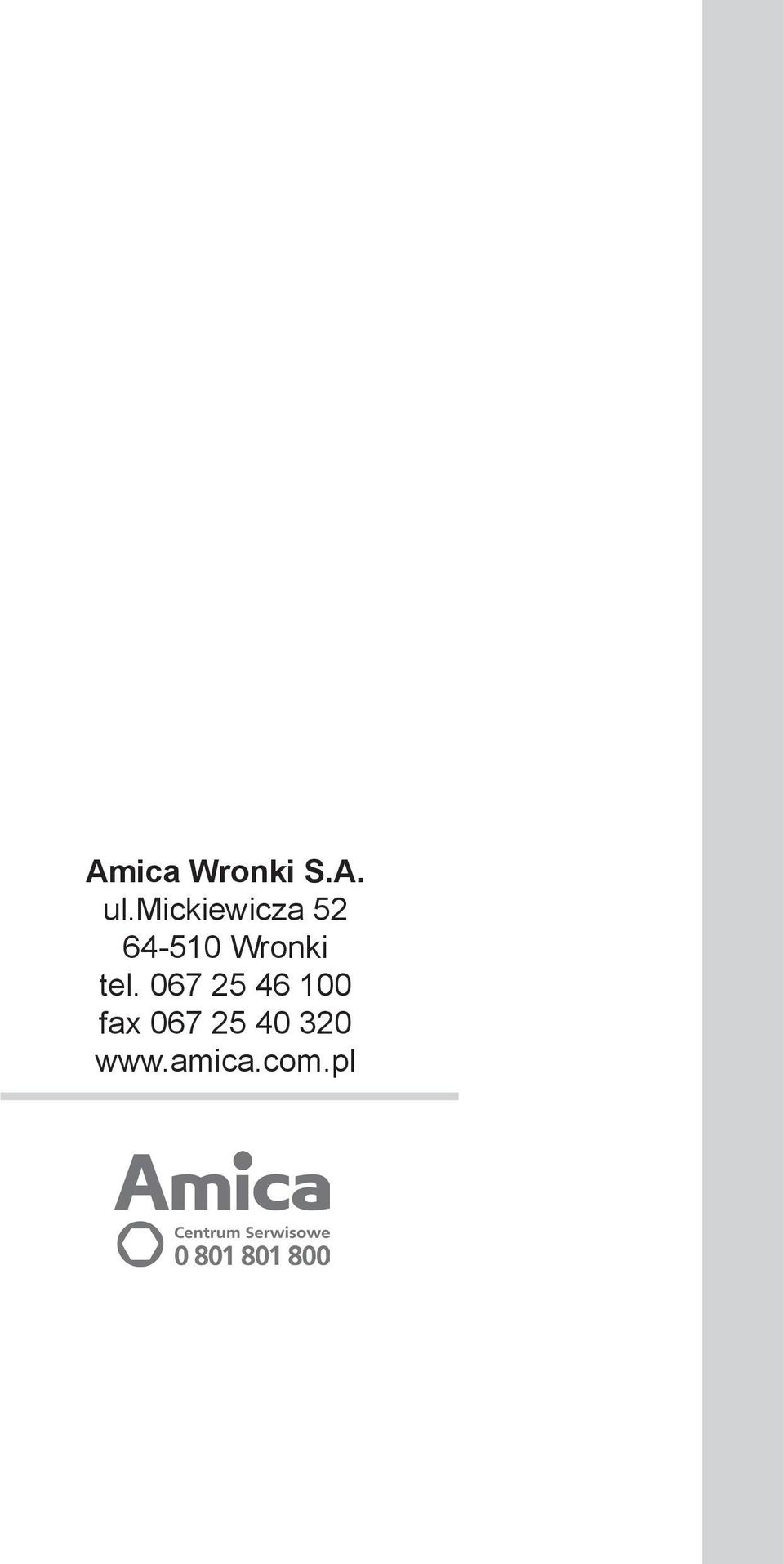 Wronki tel.